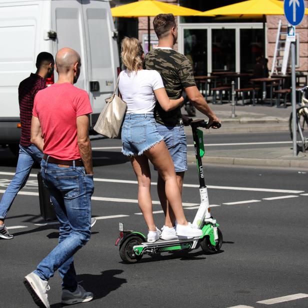 Rental e-scooters in Frankfurt am Main