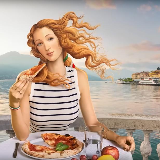 Botticellis Venus wird für eine Tourismus-Kampagne als virtuelle Influencerin inszeniert