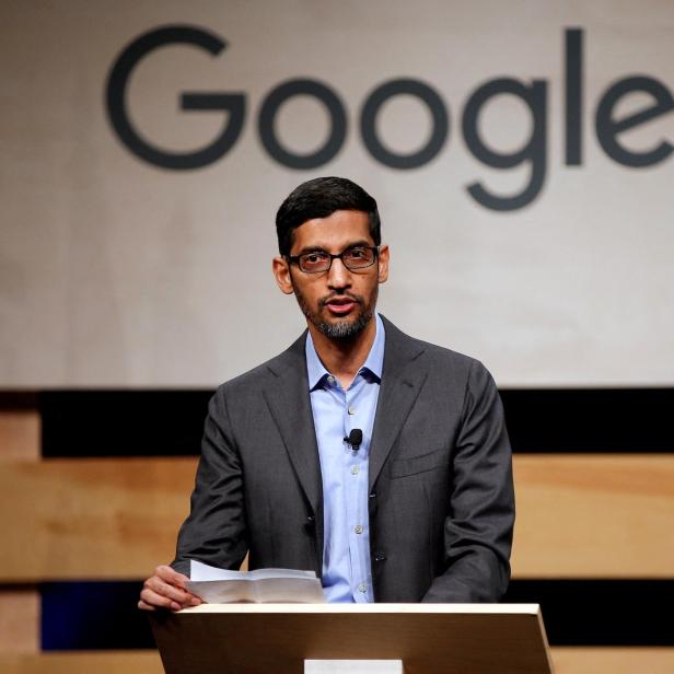 Google-CEO Pichai erhielt einen saftigen Bonus.