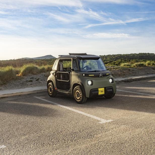 Der Ami Buggy ist eher etwas für den Strandurlaub.