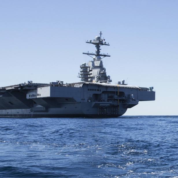 Die USS Gerald R. Ford gilt als größter Flugzeugträger der Welt.