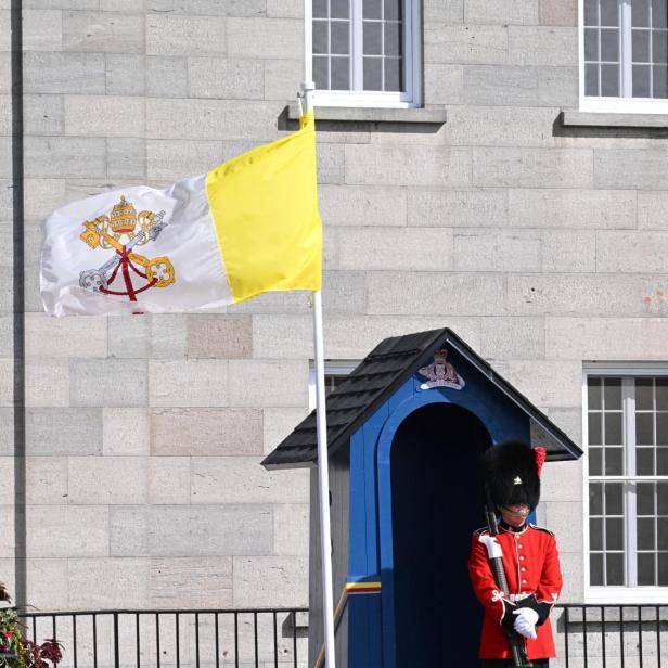 Pope Francis meeting with Governor General Mary Simon and Prime Minister Justin Trudeau