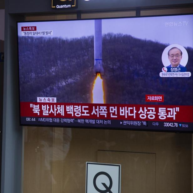 Nordkorea startete seinen ersten Spionagesatelliten.