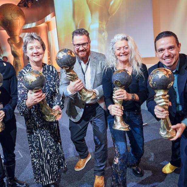 Die Gewinner*innen des Energy Globe Awards 2022.