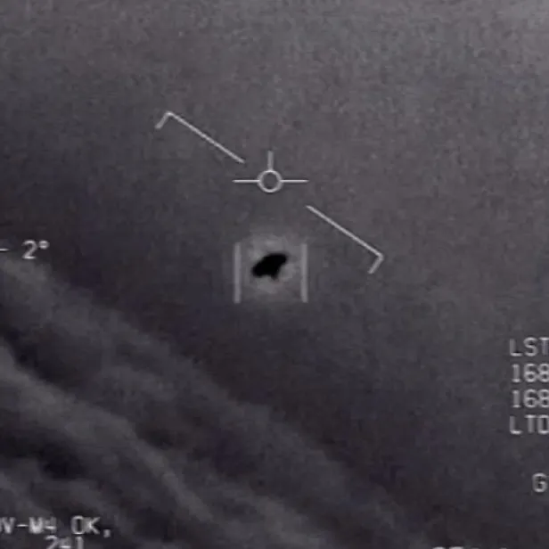 Ein Ausschnitt aus dem UFO-Video der US Navy.