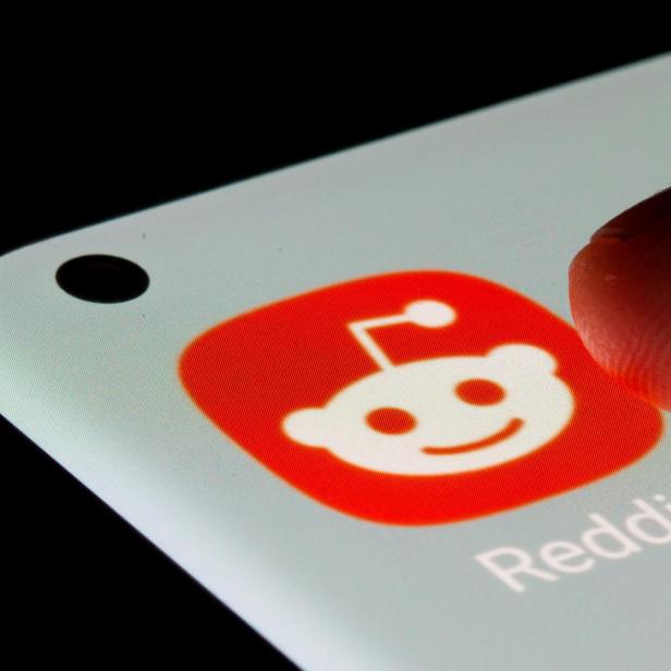 FILE PHOTO: Reddit app is seen on a smartphone in this illustration