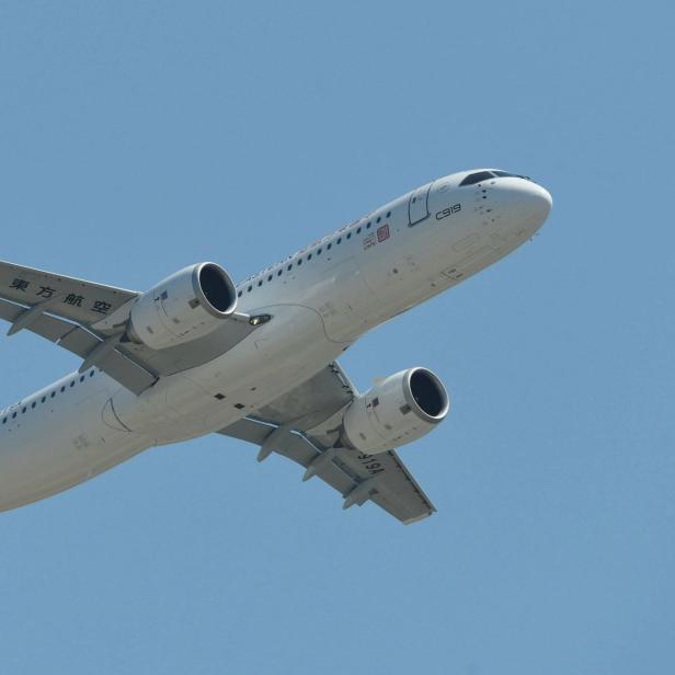 Ihren ersten Linienflug hat die C919 bereits hinter sich gebracht.