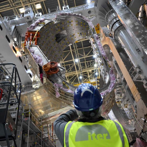 FRANCE-NUCLEAR-ELECTRICITY-SCIENCE-TECHNOLOGY-ITER