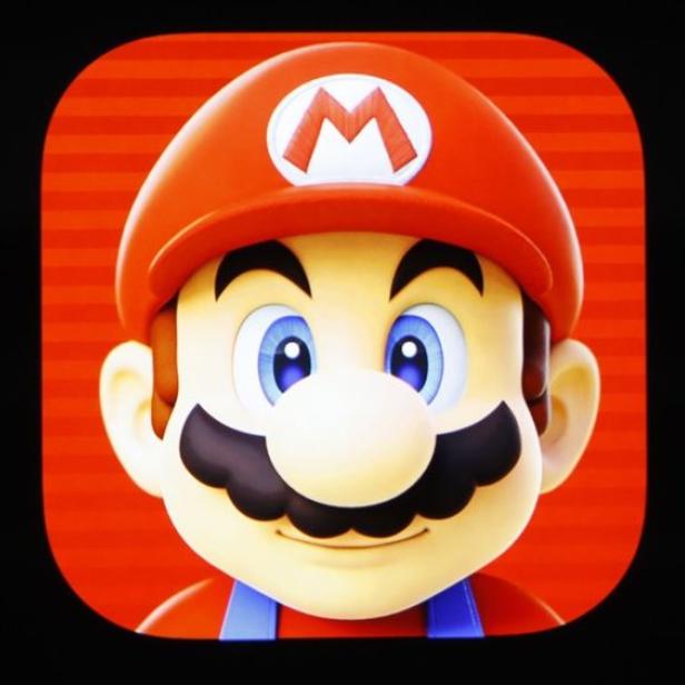 Ein Porträt von Mario, der Videospielfigur von Nintendo.