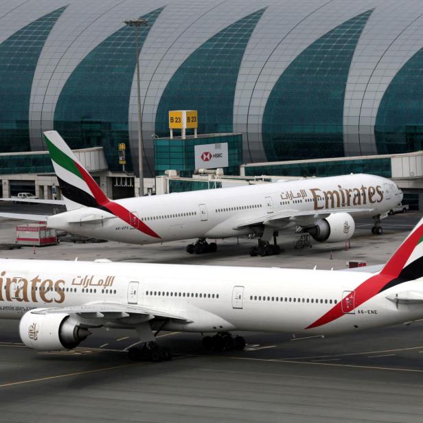 Boeing 777 der Airline Emirates (Symbolfoto)