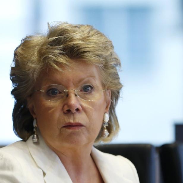 EU-Justizkommissarin Viviane Reding will Druck ausüben