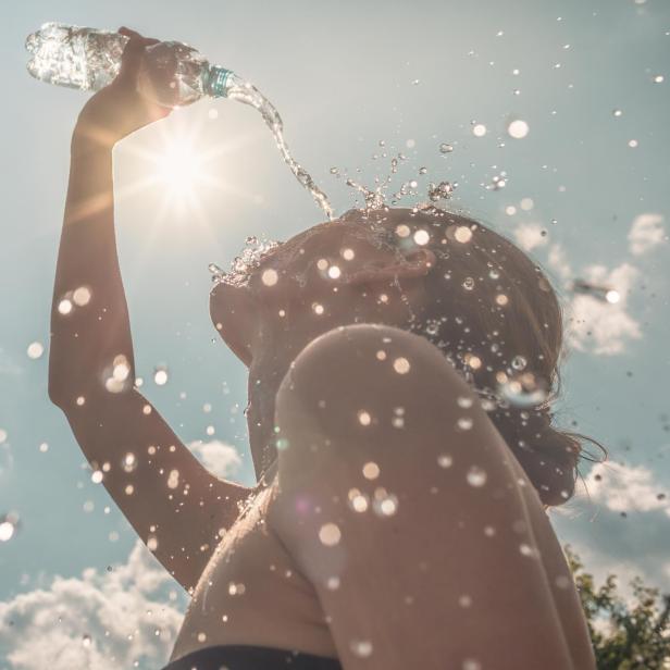 Symbolbild: Abkühlung im Sommer