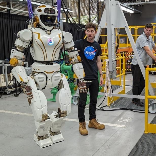 Valkyrie bei einer Demonstration für Woodside-Mitarbeiter