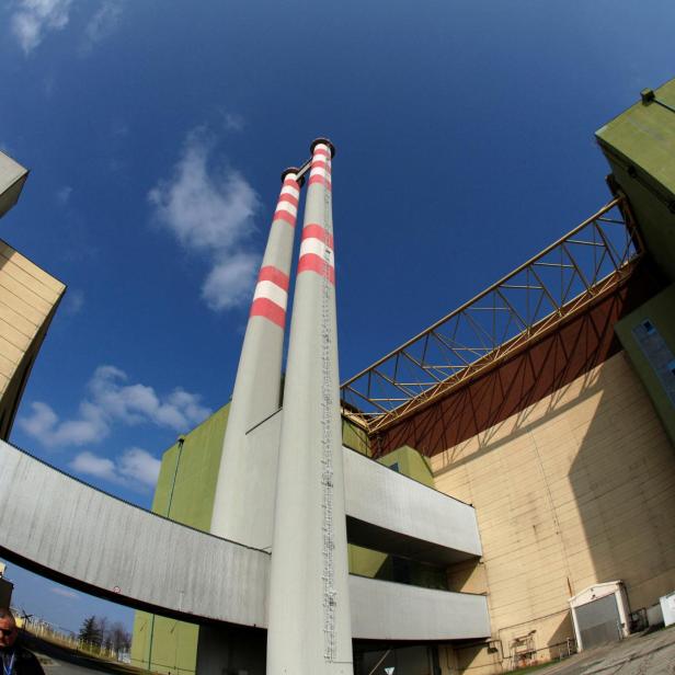 FILE PHOTO: A general view of the Paks nuclear power plant reactor unit number four building in Paks