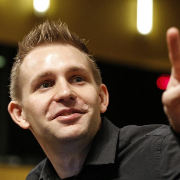 Max Schrems vor dem EU-Gerichtshof in Luxemburg.