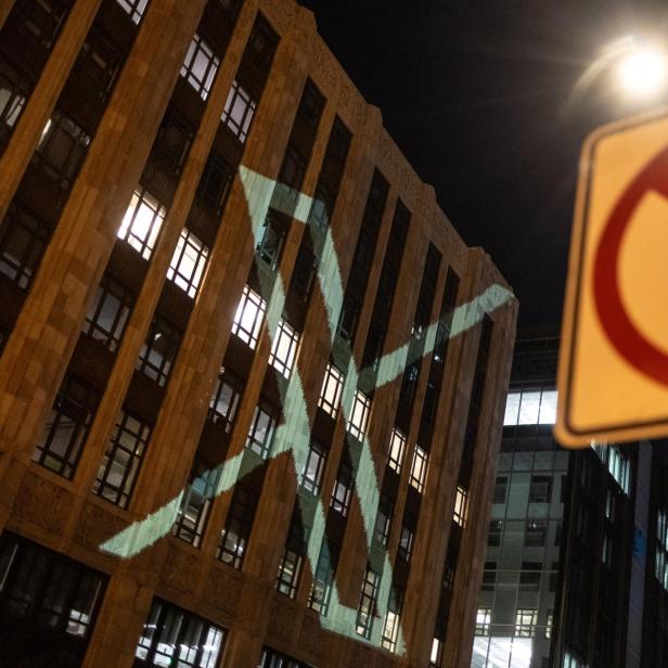 X marks the spot: das Twitter-Hauptquartier in San Francisco.