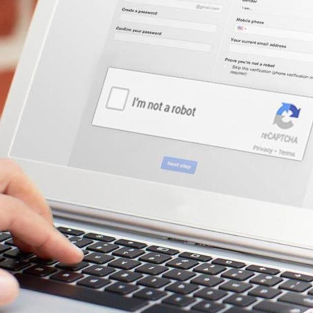 Captcha im Internet