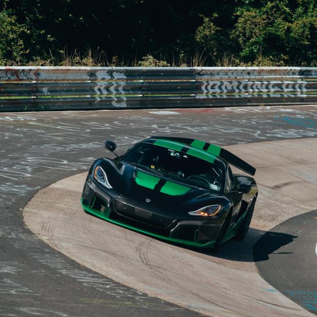 Der Rimac Nevera auf dem Nürburgring