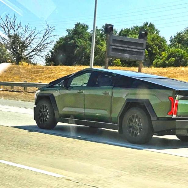 Ein Cybertruck, der gern ein Tundra wäre