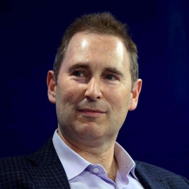 FILE PHOTO: Amazon's Andy Jassy speaks at the WSJD Live conference in Laguna Beach