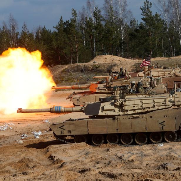 Der M1 Abrams soll die Ukraine bei ihrer Gegenoffensive unterstützen. 