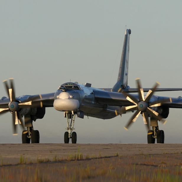 Eine Tupolew Tu-95