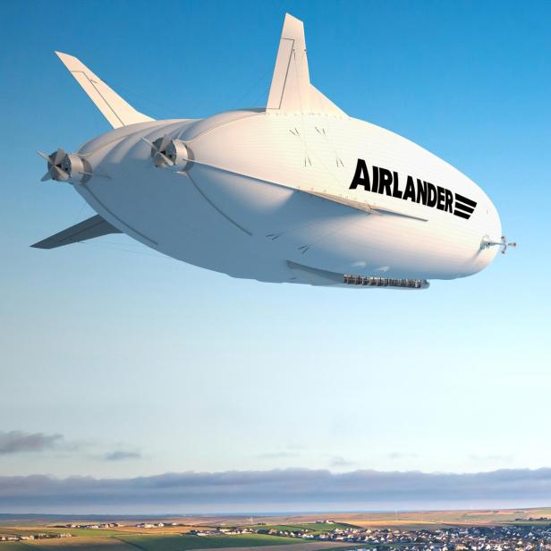 Der Airlander soll künftig für das Militär im Einsatz sein. 