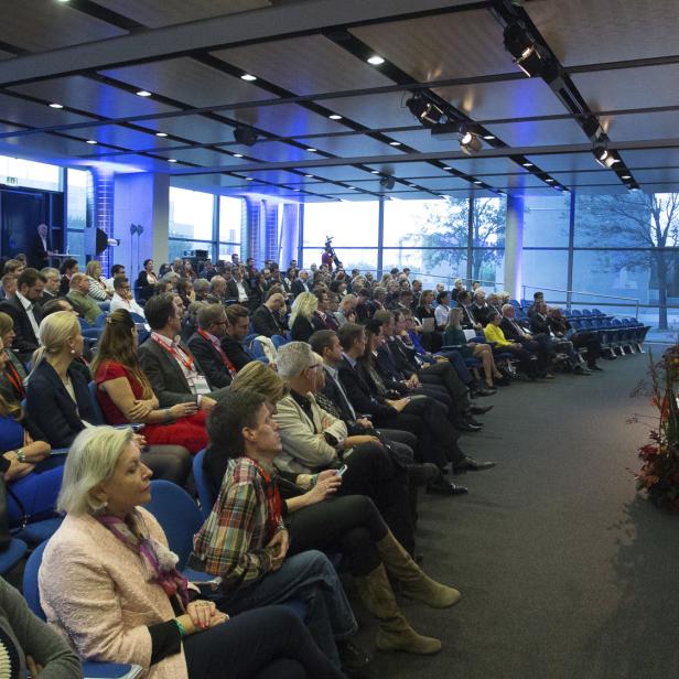 Bei der Diskussionsveranstaltung &quot;Talk Gate&quot; im Tech Gate Wien wurde über die Zukunft Österreichs in der digitalen Wirtschaft gesprochen