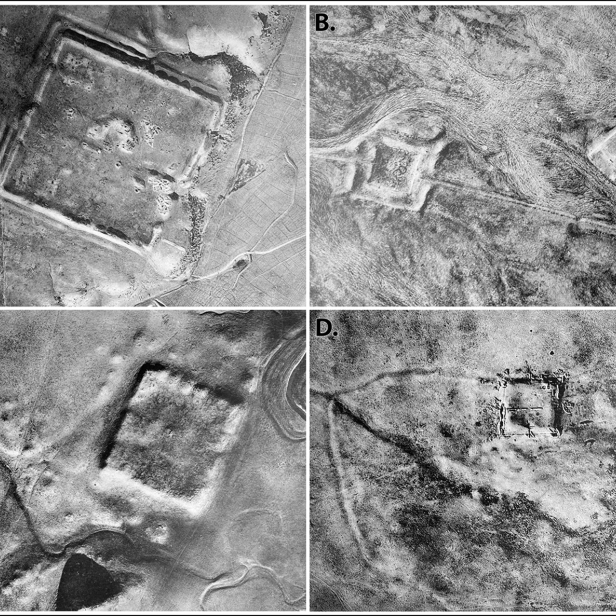 Luftbilder aus den 1930-Jahren zeigten etwas mehr als 100 Festungen.