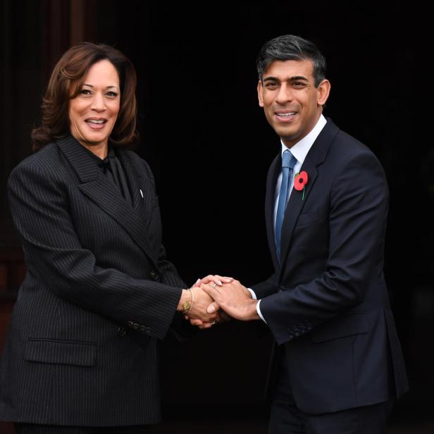 Kamala Harris mit Rishi Sunak 