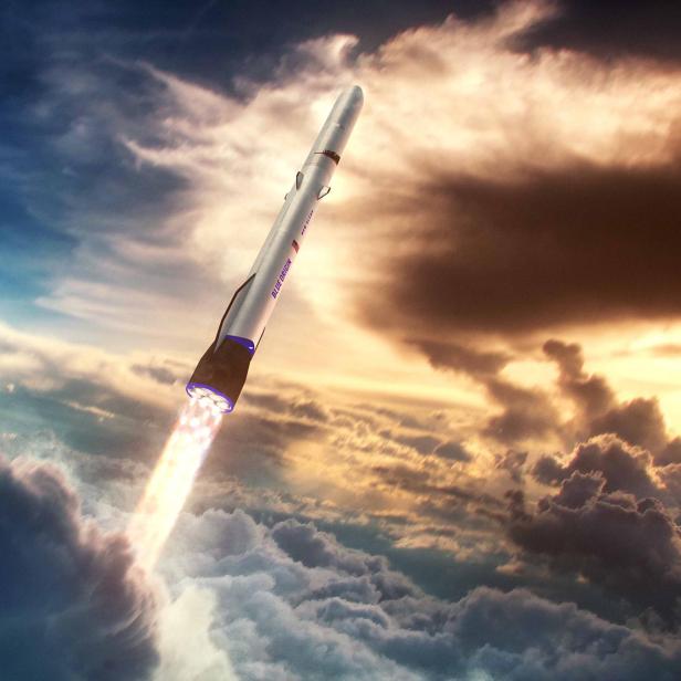 Heute startet wieder eine Rakete von Blue Origin