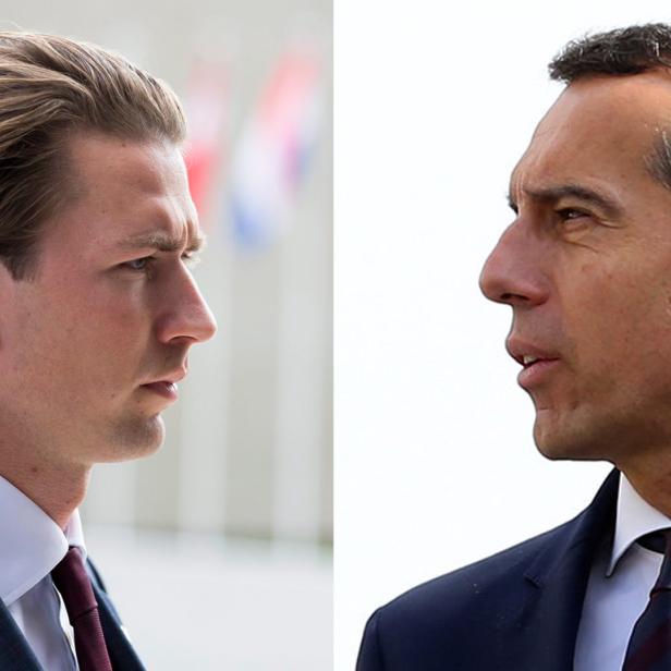 Sebastian Kurz vs. Christian Kern im Social-Media-Wettkampf