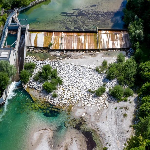 Strom von diesem kleinen Wasserkraftwerk kann man durch eine Bürgerenergiegemeinschaft in ganz Österreich beziehen