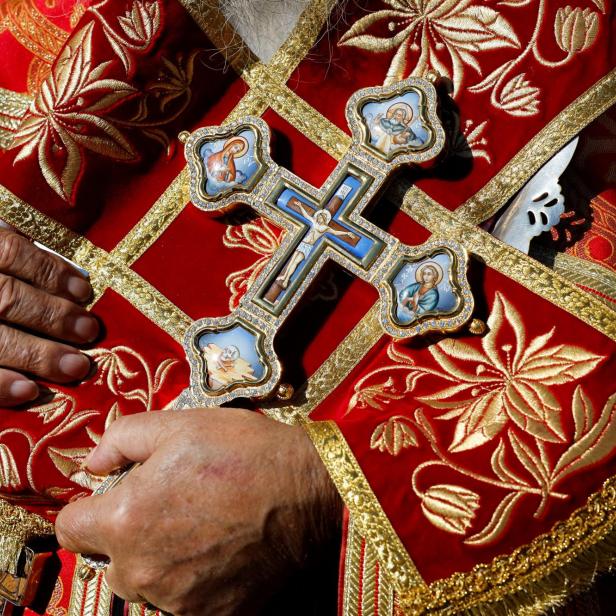 Christmas celebrations at the Church of the Nativity in Bethlehem