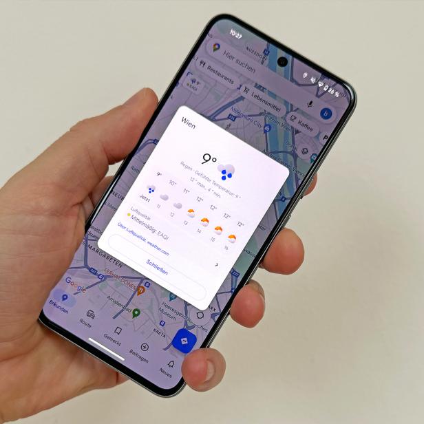 Google Maps: So seht ihr Wetter und Luftqualität
