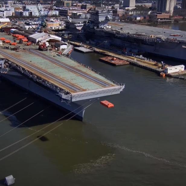 Katapult-Tests auf der John F. Kennedy (CVN 79) 