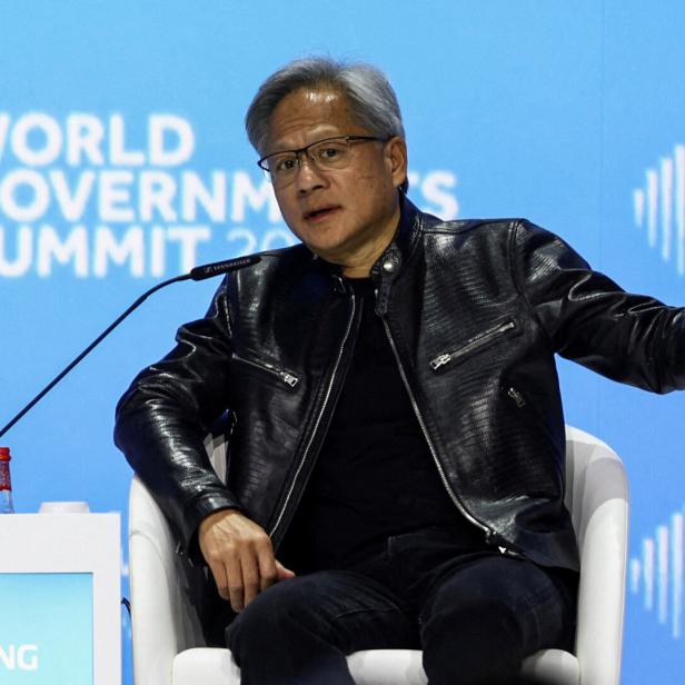 Nvida-Boss Jensen Huang in Dubai.