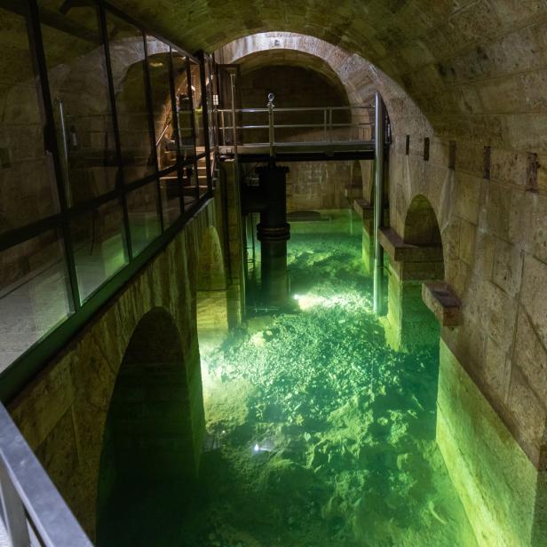 Wasserspeicher der Wiener Hochquellwasserleitung auf der Rax