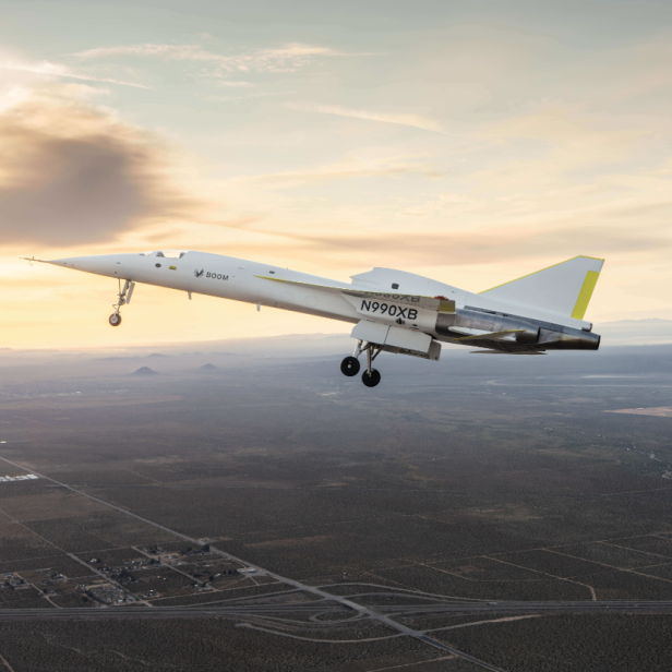 Boom XB-1 beim Testflug