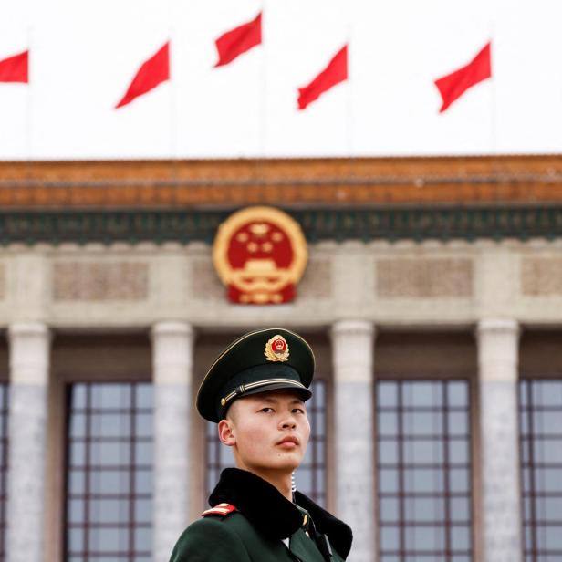 Chinesischer Militärpolizist