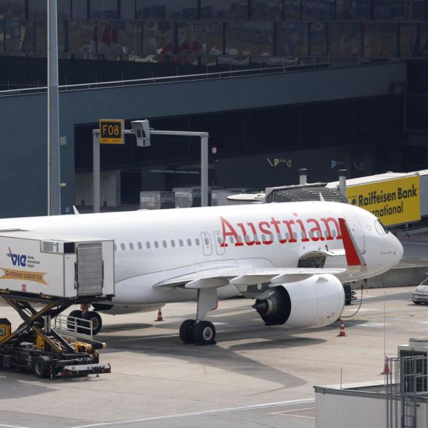 Austrian Airlines flights disrupted at Vienna International Airport in Schwechat.