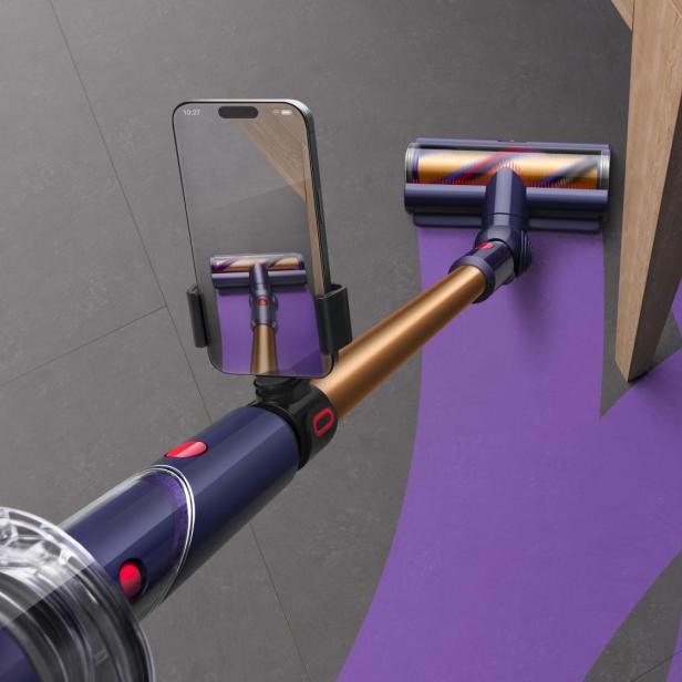 Dyson bringt Handy-Halterung und AR-App für seine Staubsauger