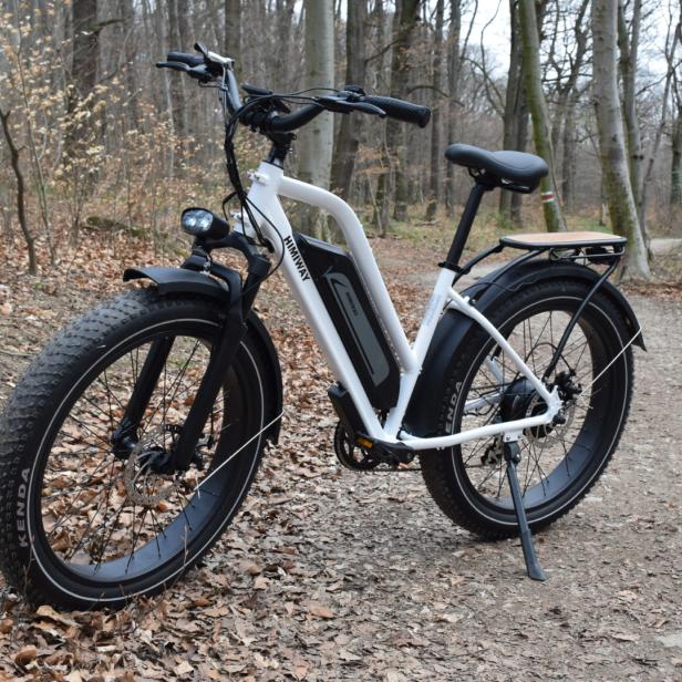 Das E-Bike Himiway Cruiser Step-Thru im futurezone-Test