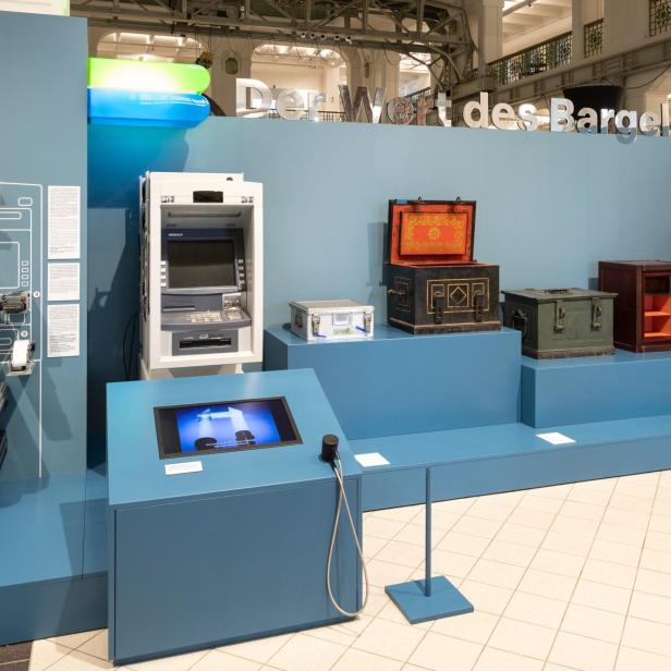 Die Ausstellung CASH. Der Wert des Bargeldes. im Technischen Museum Wien