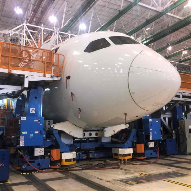 Boeing 787 Dreamliner im Werk