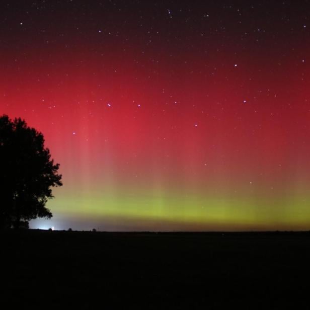 Polarlichter in Sachsen-Anhalt