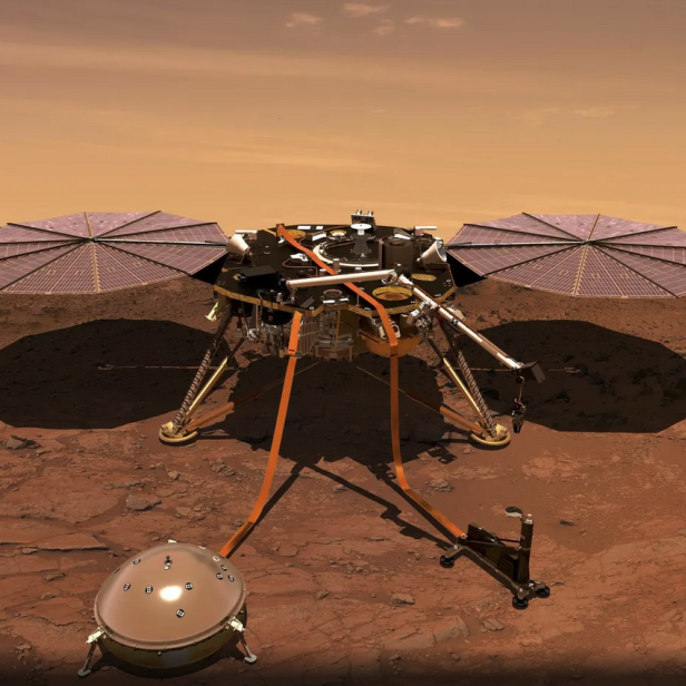 2022 hatte die NASA den Mars-Lander "InSight" offiziell aufgegeben.