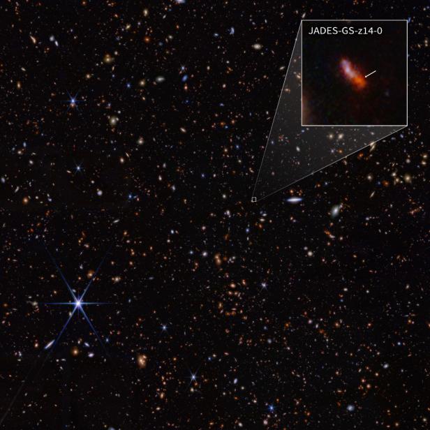 JADES-GS-z14-0: Die älteste bisher entdeckte Galaxie ist 13,5 Milliarden Jahre alt