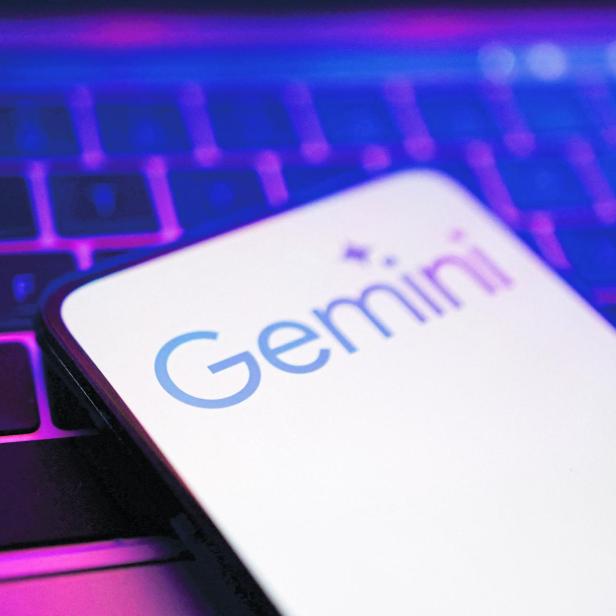 Illustration shows Gemini logo