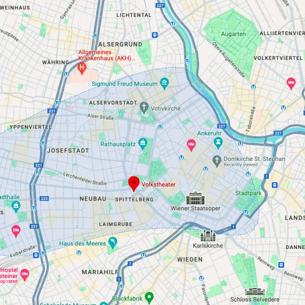 Verstecktes Google-Maps-Feature: Was bedeutet die blaue Fläche?